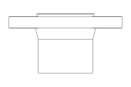 FLANGE DN40 ISO FORM V 1.4539