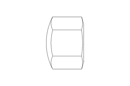 Hexagon cap nut M3 A1 DIN917