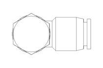 L-Steckverschraubung QSLV-G1/4-10-K-SA