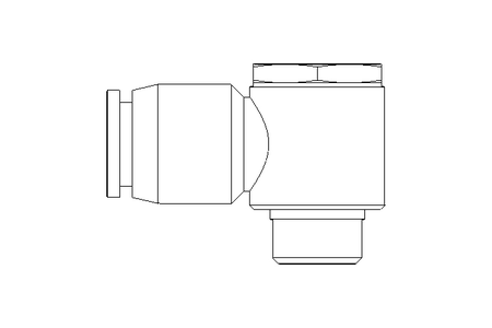 L-Steckverschraubung QSLV-G1/4-10-K-SA