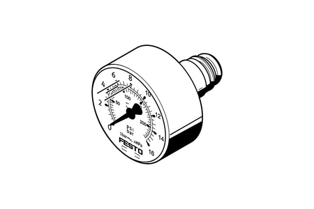 Manometer 0-16 bar