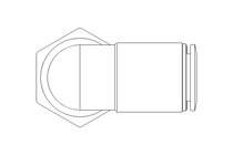 L-Steckverschraubung QSRL-G3/8-10-K-SA