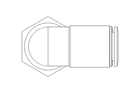 L-Steckverschraubung QSRL-G3/8-10-K-SA