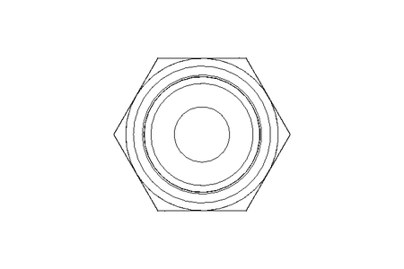 Connecting piece L 10 G3/8" St ISO8434