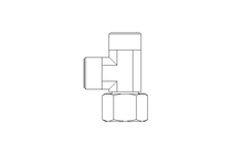 L-connector L 15/15 St ISO8434