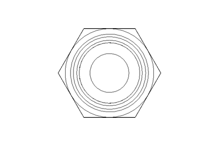 Raccordo a vite L 28 G3/4" St ISO8434