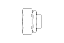 Reducing coupling L 42/28 St ISO8434