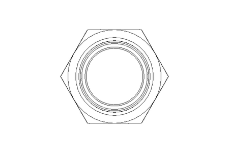 Cone de fecho com porca L 22 AC ISO8434