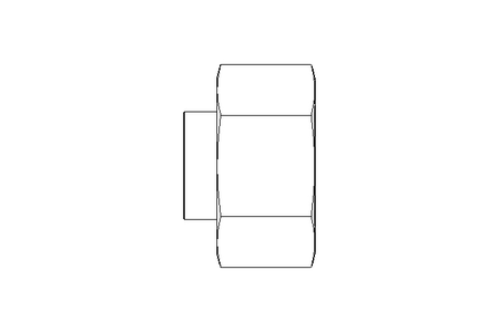 Tapered plug with nut L 22 St ISO8434