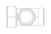 Raccordo a L L 42/42 St ISO8434