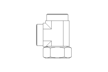 Raccordo a L L 42/42 St ISO8434