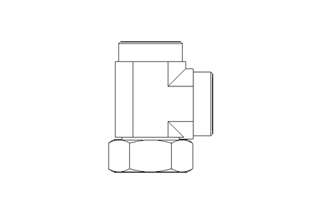 L-connector L 42/42 St ISO8434