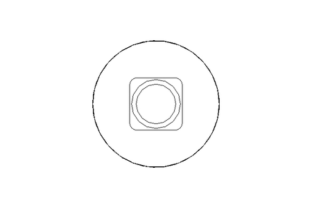 Round head screw M8x70 A2 DIN603