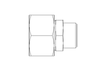 Reduzieranschluss L 22/15 St ISO8434