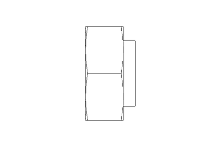 Tapered plug with nut L 42 St ISO8434