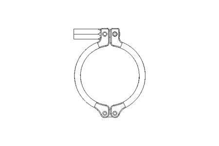 Clamping ring FL-Extra G (hexagon nut)