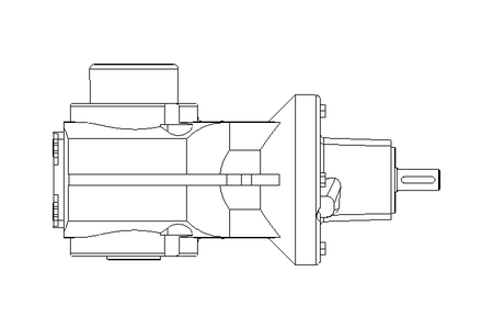 Motorredutor dentes cônicos H47 i=21,81