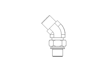 Verschraubung HM 45°