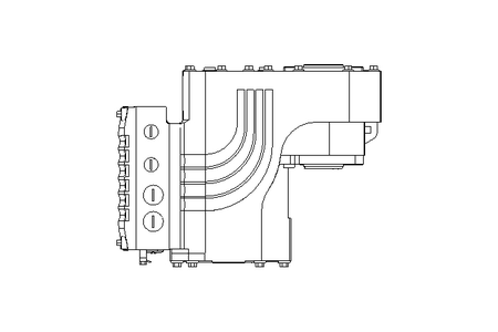 Flat gear servo motor 400 Nm