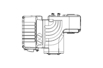 Flat gear servo motor 200 Nm