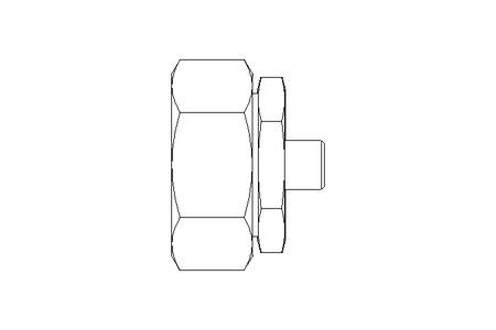 Reduzieranschluss L 42/10 St ISO8434