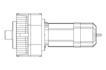 Motoridutt.a assi parall. 0,75kW 20