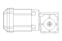 Gear motor 0.37kW 210 1/min