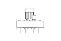 Radiallüfter 750W