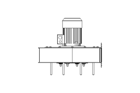 Radiallüfter 750W