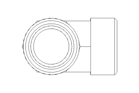 T-connector L 22/22/22 St ISO8434