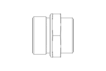 Connecting piece L 35 G 1 1/2" St