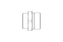 Connecting piece L 35 G 1 1/2" St