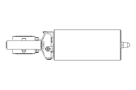 Butterfly valve B DN040 OVO AA E