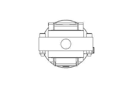 Butterfly valve B DN040 OVO AA E