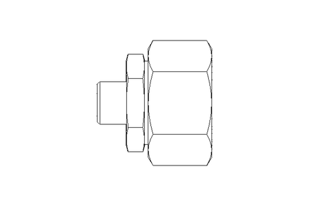 Reduzieranschluss L 28/10 St ISO8434