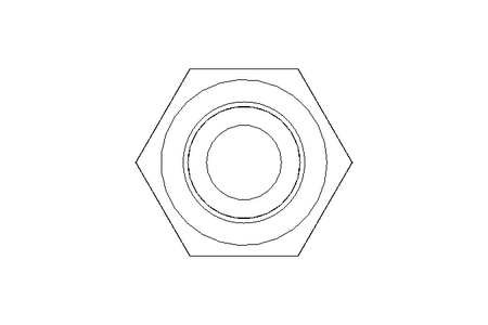 Hexagon screw M6x25 A2 70 ISO4017-KLF