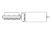 Válvula borboleta B DN100 WVM NC E