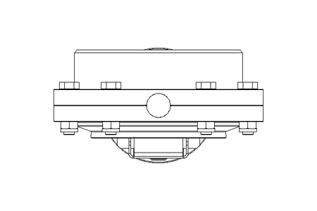 Válvula borboleta B DN100 WVM NC E