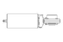 Butterfly valve B DN040 WVM AA E