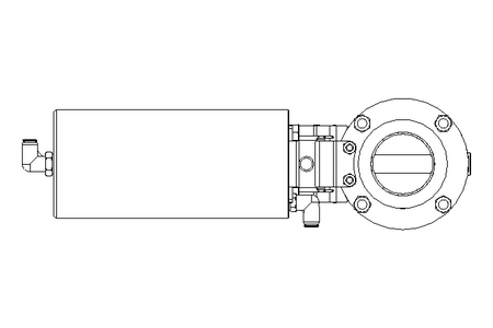 Butterfly valve B DN050 WVM AA E