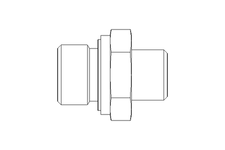 Einschraubstutzen L 8 G3/8" Niro ISO8434