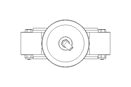 Butterfly valve B DN150 WVW NC E