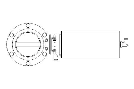 Scheibenventil B DN080 WVW AA E