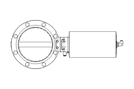 Butterfly valve B DN150 WVW AA E