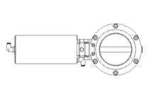 Scheibenventil B DN100 WVW AA E