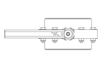 Butterfly valve B DN100 MVM MA E