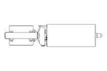 Butterfly valve B DN065 MVM NC E