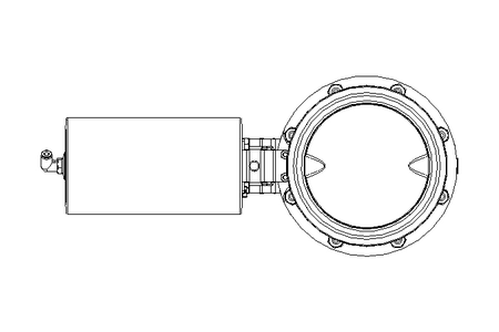 Butterfly valve B DN150 MVM NC E