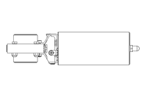 Butterfly valve B DN040 MVM AA E