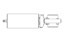 Butterfly valve B DN040 MVM AA E